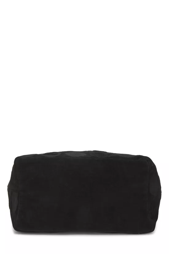 Black Terry Cloth Beach Tote XL, , large image number 4