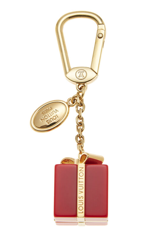 Red & Gold Bijoux Sac Surprise Bag Charm, , large image number 0