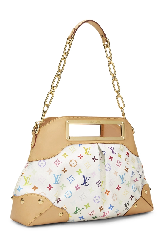 Takashi Murakami x Louis Vuitton White Monogram Multicolore Judy GM, , large image number 1