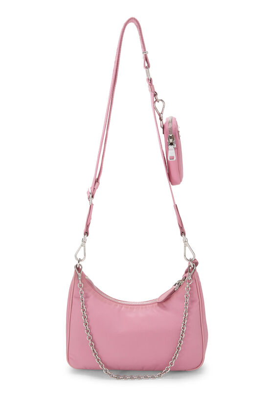 Pink Tessuto Re-Edition 2005 Hobo Mini, , large image number 3