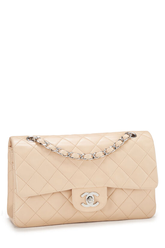 Chanel Pink Quilted Leather Small Classic Double Flap Bag Chanel