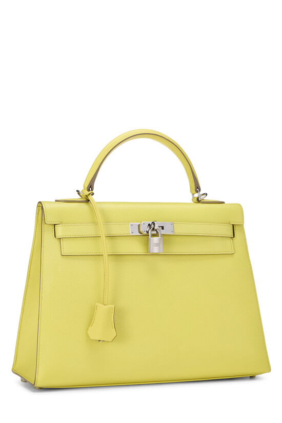 Lime Epsom Kelly Sellier 32, , large image number 1