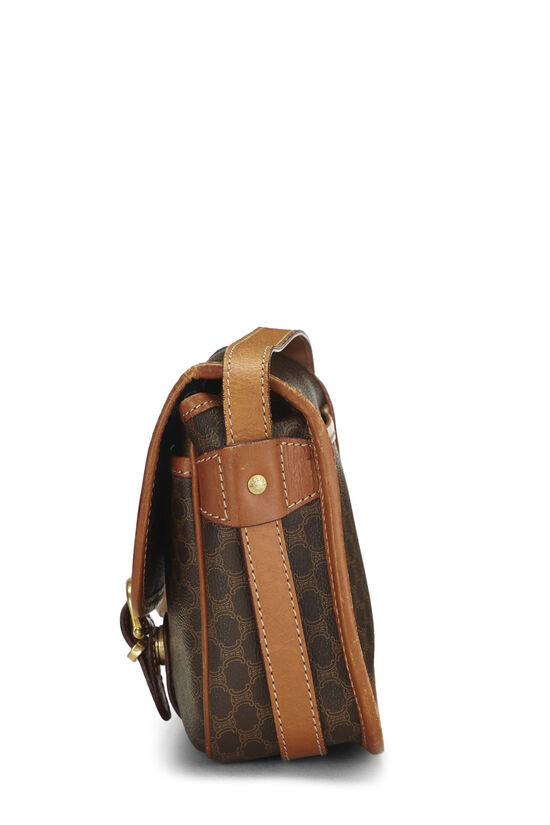 Brown Coated Canvas Macadam Shoulder Bag, , large image number 2