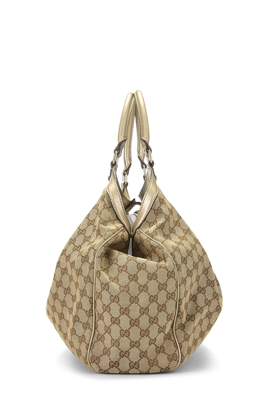 Gold Original GG Canvas Sukey Tote Large, , large image number 2