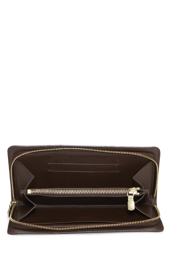 Damier Ebene Porte Monnaie Zip Wallet, , large image number 3