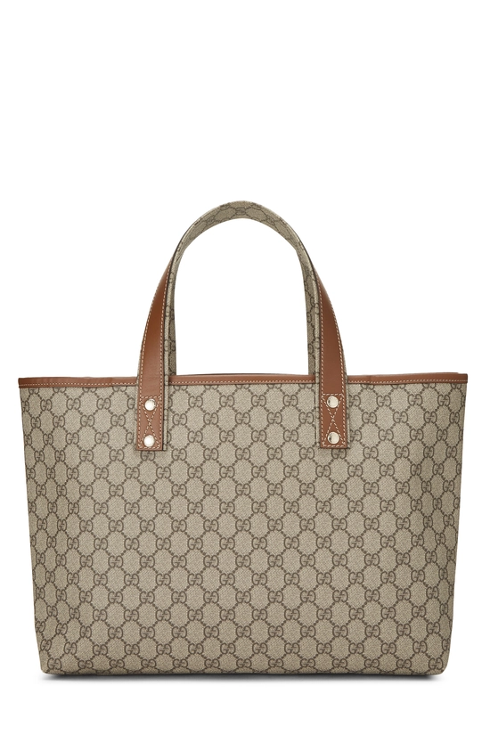 Original GG Supreme Canvas Web Loop Tote, , large image number 3