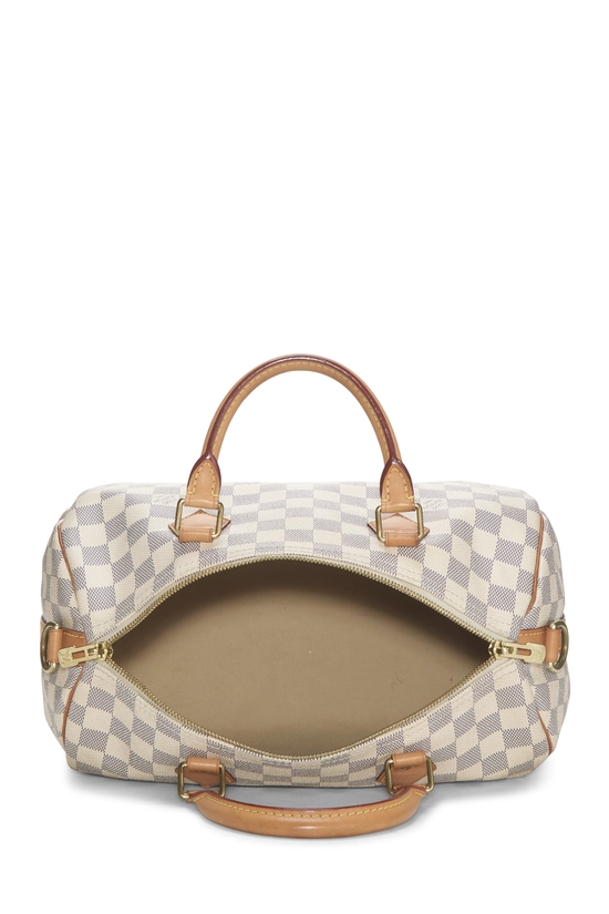 Damier Azur Speedy Bandouliere 30, , large image number 5