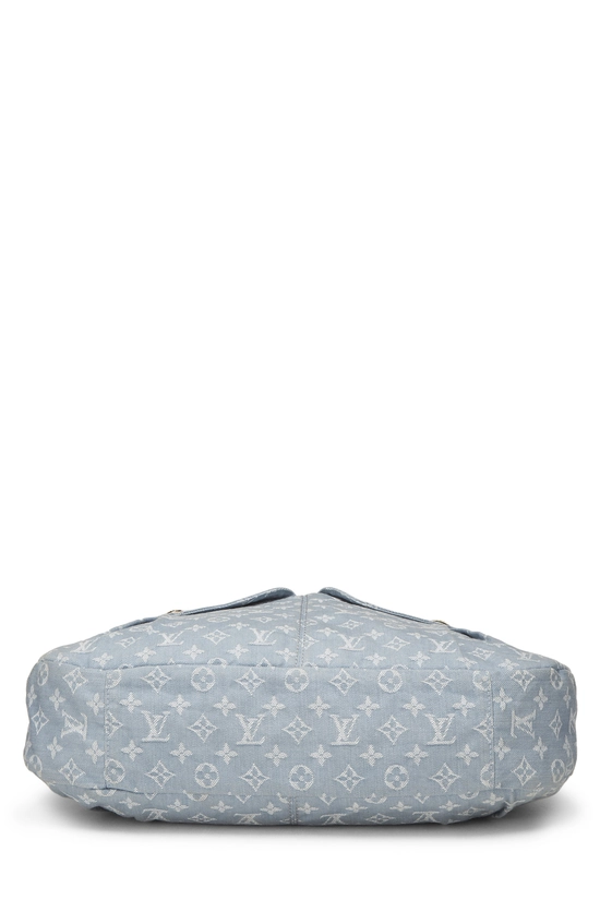 Blue Monogram Denim Daily GM, , large image number 4
