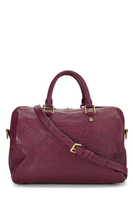 Aurore Monogram Empreinte Speedy Bandouliere Bag 30, , large image number 3