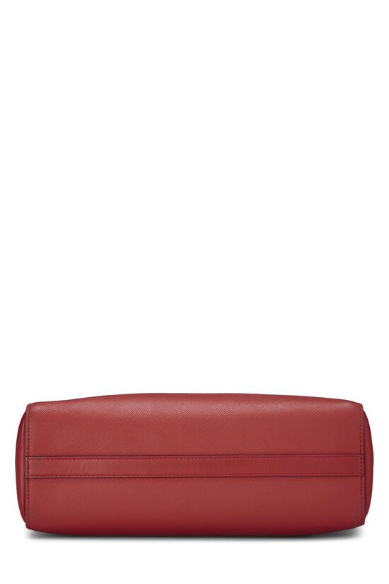 Red Saffiano Convertible Handbag, , large image number 4