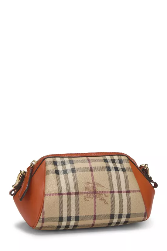 Orange Haymarket Check Blaze Crossbody Mini, , large image number 1