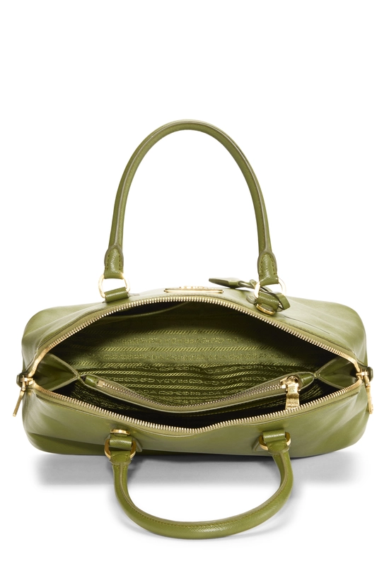 Green Saffiano Promenade Medium, , large image number 5