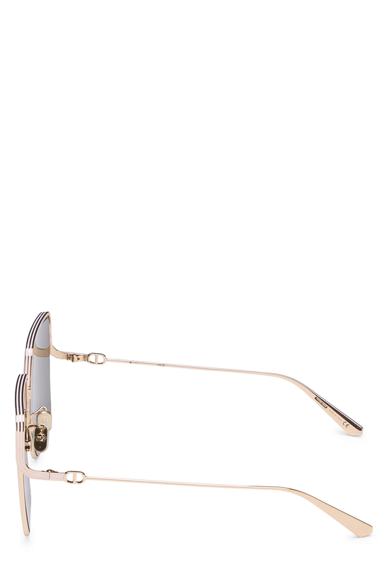 Pink Rose Gold Metal Ever Dior S1U Sunglasses, , large image number 3