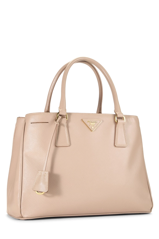Beige Saffiano Executive Tote Medium, , large image number 1