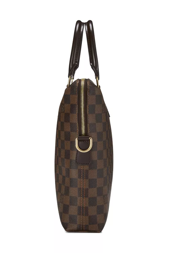 Brown Damier Ebene Porte Documents Jour, , large image number 2