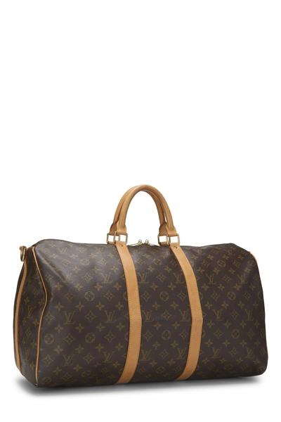 Louis Vuitton Monogram Canvas Keepall Bandouliere 50 — photo 2