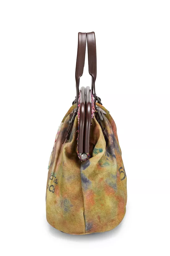 Green Graffiti Canvas On The Pavements Bowling Bag, , large image number 2