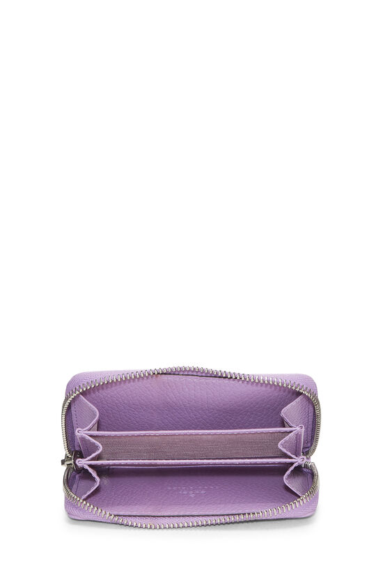 Purple Leather Marmont Card Case, , large image number 3
