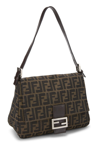 Brown Zucca Canvas Mamma, , large