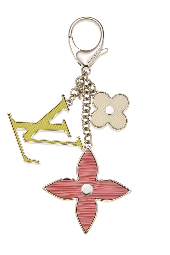 Multicolor SIlver Fleur d'Epi Bag Charm, , large image number 0