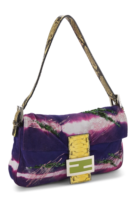 Purple Embellished Baguette, , large image number 1