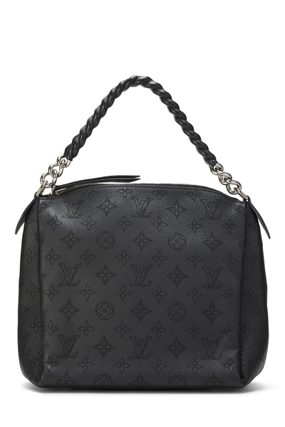Louis Vuitton Black Monogram Mahina Babylone BB NM