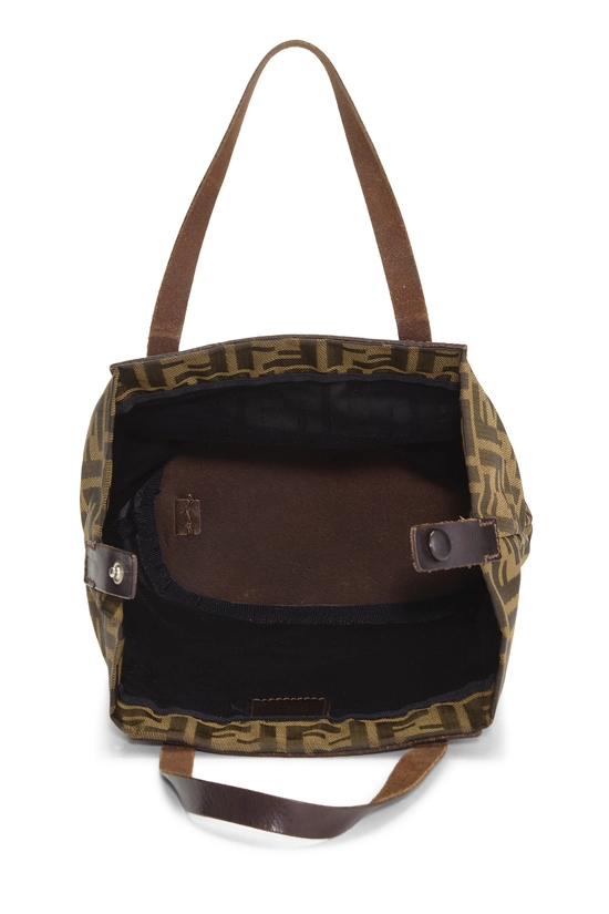 Brown Zucca Handbag Mini, , large image number 5