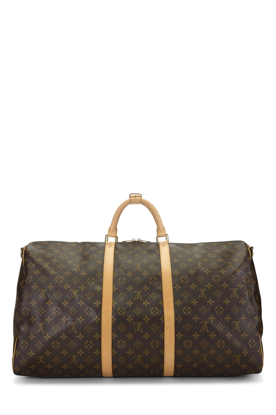Monogram Canvas Keepall Bandouliere 60, , large image number 3