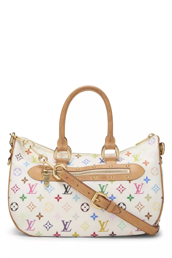 Takashi Murakami x Louis Vuitton White Monogram Multicolore Rita, , large image number 3