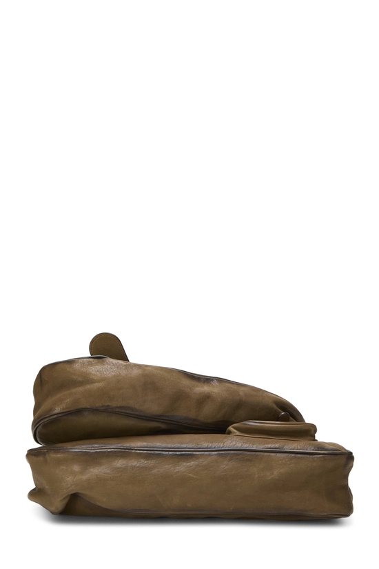 Brown Leather Gaucho Saddle Bag, , large image number 4