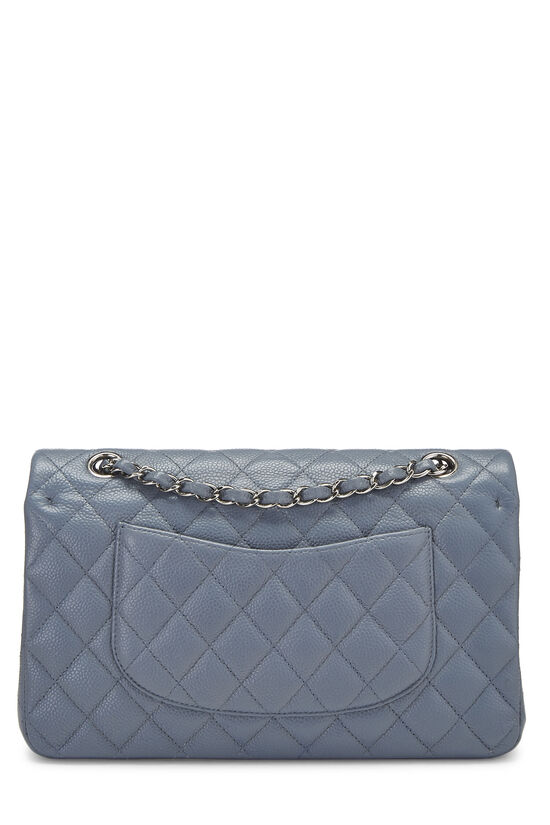 Blue Quilted Caviar Classic Double Flap Medium, , large image number 4