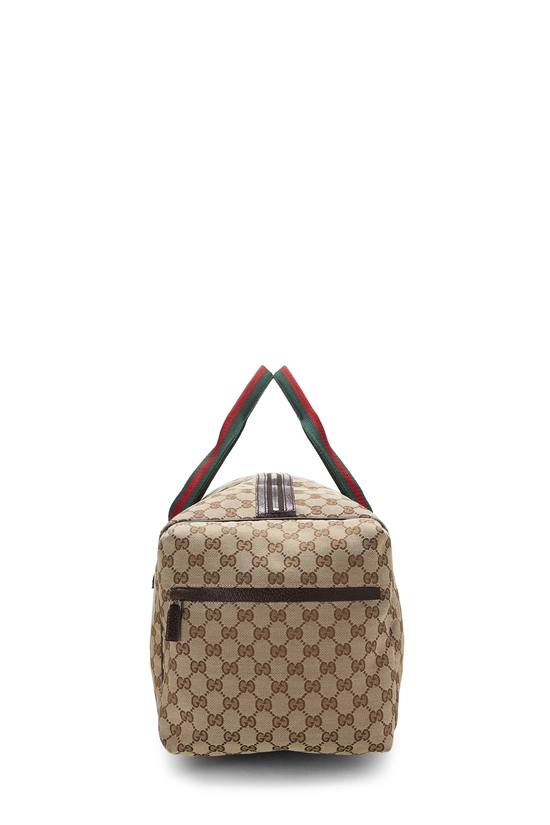 Original GG Canvas Web Duffle Bag Large, , large image number 2