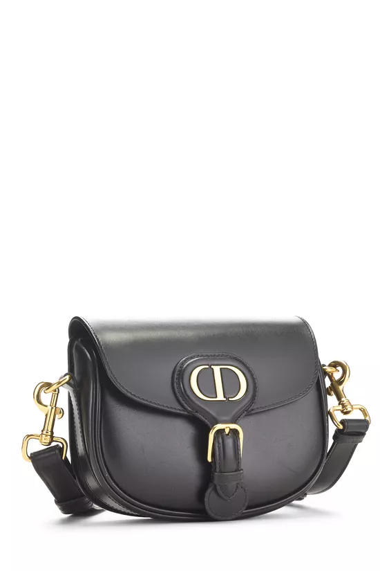 Black Calfskin Bobby Flap Small, , large image number 1