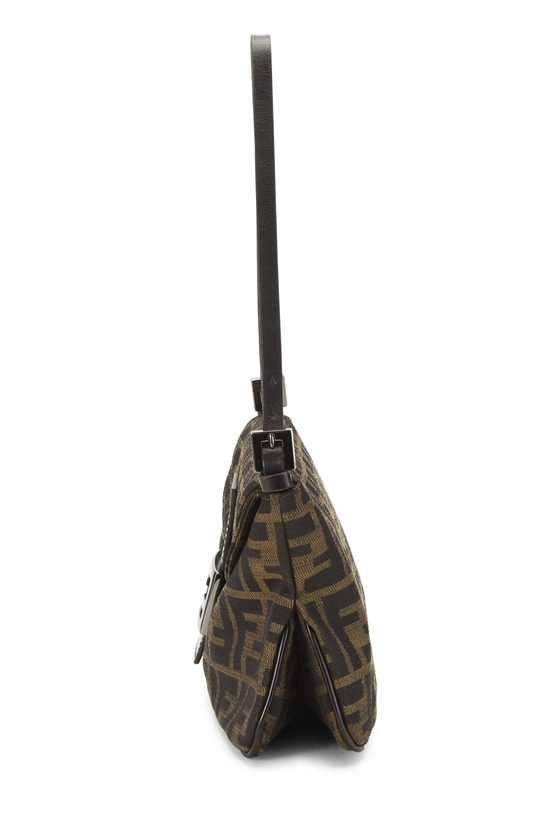 Brown Zucca Canvas Shoulder Bag, , large image number 2
