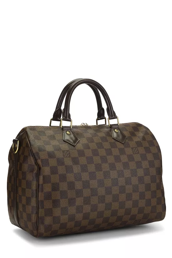 Damier Ebene Speedy Bandouliere 30, , large image number 1
