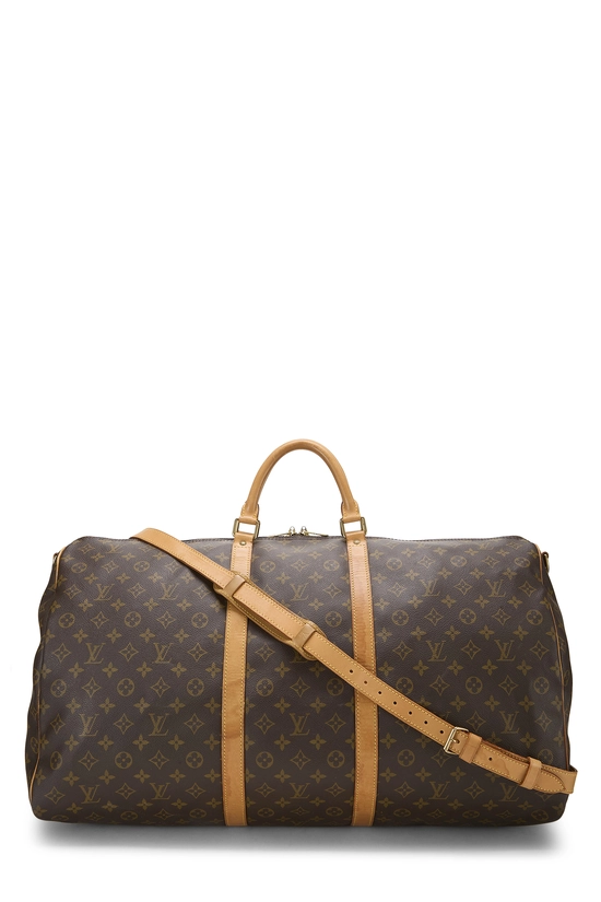 Monogram Canvas Keepall Bandouliere 60, , large image number 0