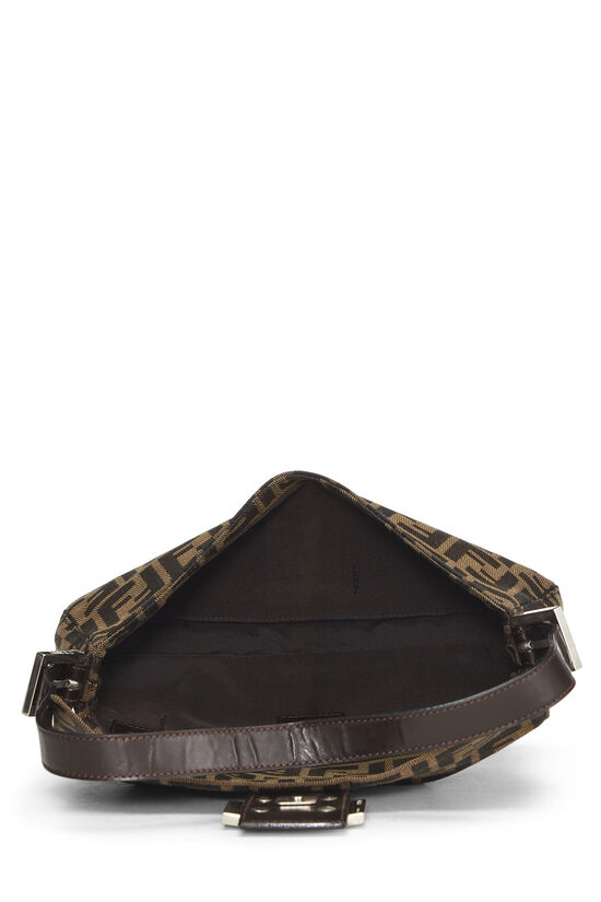 Brown Zucca Canvas Baguette, , large image number 5
