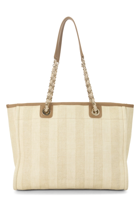 Beige Raffia Deauville Small , , large image number 3