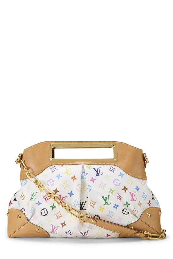 Takashi Murakami x Louis Vuitton White Monogram Multicolore Judy GM, , large image number 3