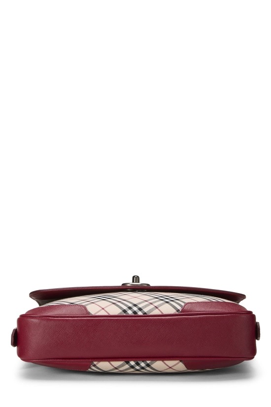 Red House Check Jacquard Turnlock Shoulder Bag, , large image number 4