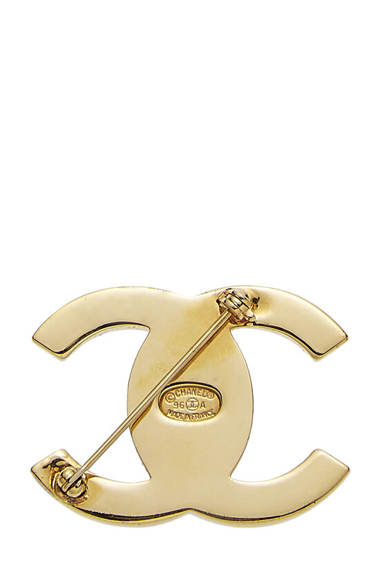 Chanel Gold 'CC' Turnlock Pin Large Q6J0NM17D5039
