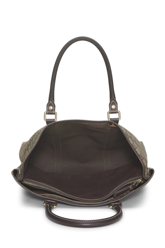 Brown GG Supreme Canvas Tote, , large image number 5