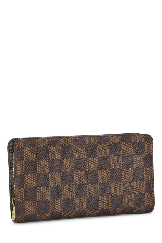 Damier Ebene Porte Monnaie Zip Wallet, , large image number 1