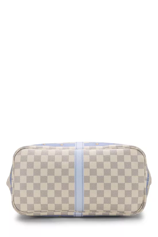 Pink Damier Azur Trunk Neverfull MM, , large image number 4