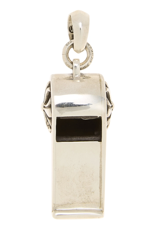 Sterling Silver Whistle Pendant, , large image number 0