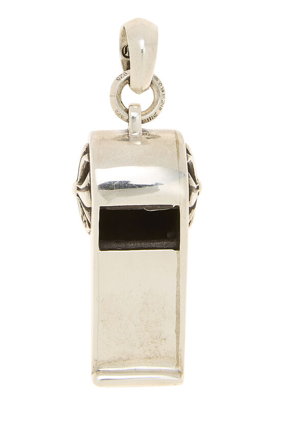 Sterling Silver Whistle Pendant, , large image number 0
