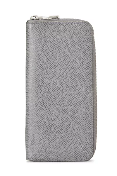 Grey Taiga Zippy Vertical Wallet 