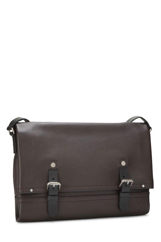 Brown Utah Leather Canyon Messenger MM, , large image number 1