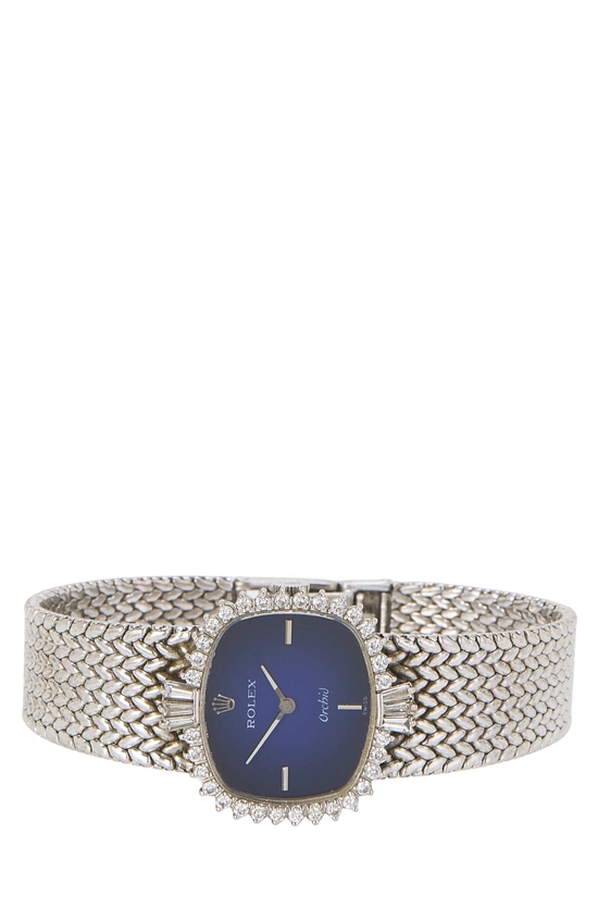 Blue Dial Diamond Cushion Watch, , large image number 2