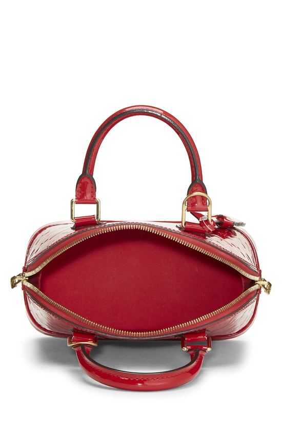 Red Monogram Vernis Alma BB NM, , large image number 5
